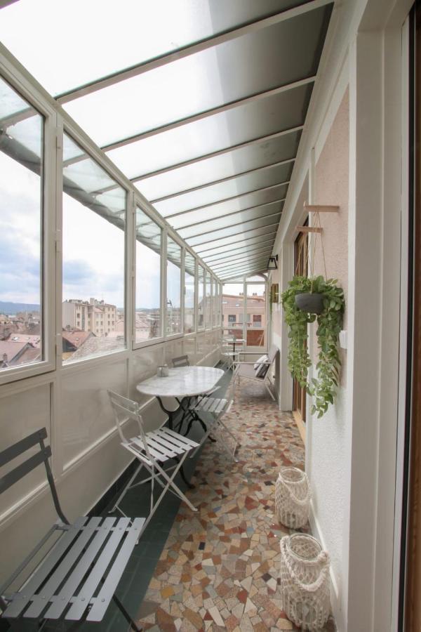 Grand 5 pièces avec garage en plein centre ville Annecy Extérieur photo